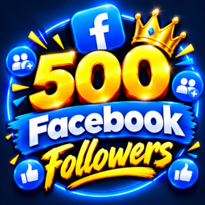 500 Followers non drop for [ Facebook monetization ]