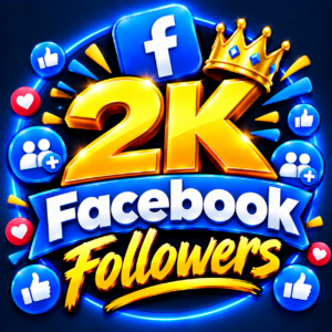 2K Followers non drop for [ Facebook monetization ]