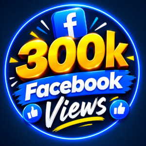 300k video views for [ Facebook Monetization ]