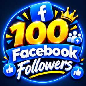 100 Followers non drop for [ Facebook monetization ]